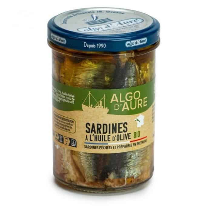 Sardines à l'huile d'olive