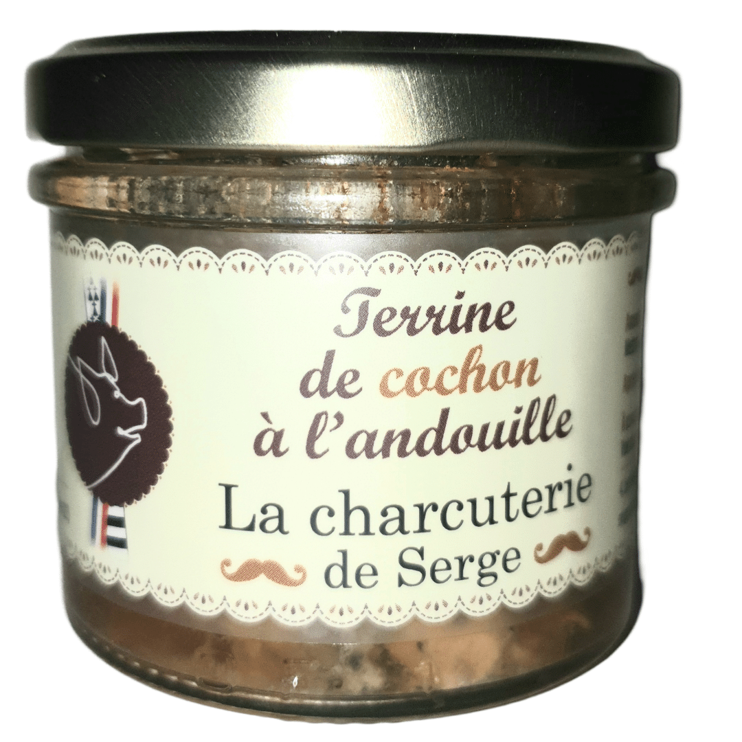terrine de cochon à l'andouille