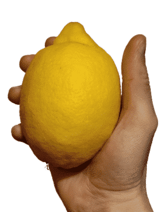 Citron jaune pièce